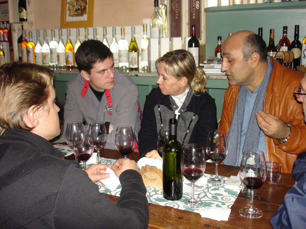 Встреча с коллегами из Джакомини в 2007 году